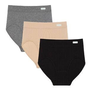 Women's Modern Kindly Cotton Briefs 3 Pk Sz M
